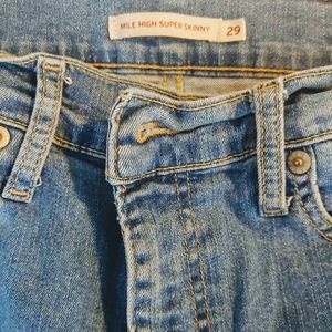 Women's Levi's Mile High Super Skinny Jeans